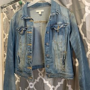 Ladies, L,  Jean jacket (crop), great condition